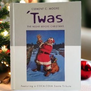 Hallmark Twas The Night B4 Christmas Collectors Book Coca Cola Santa Tribute